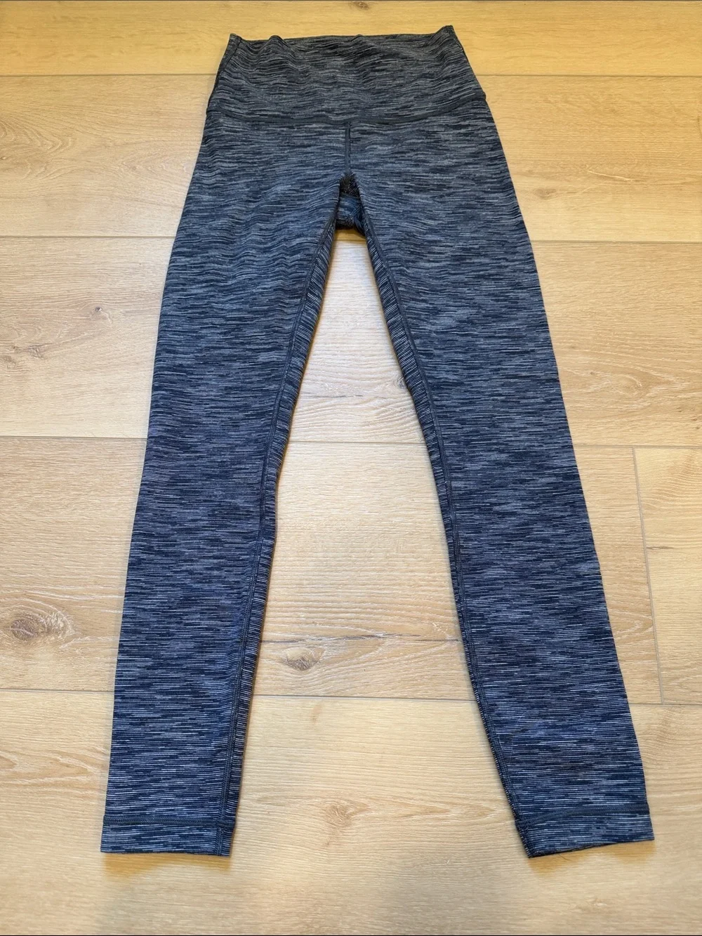 Lululemon Gray Space-Dye Leggings
